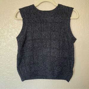 Abound Women's Charcoal Sweater Vest